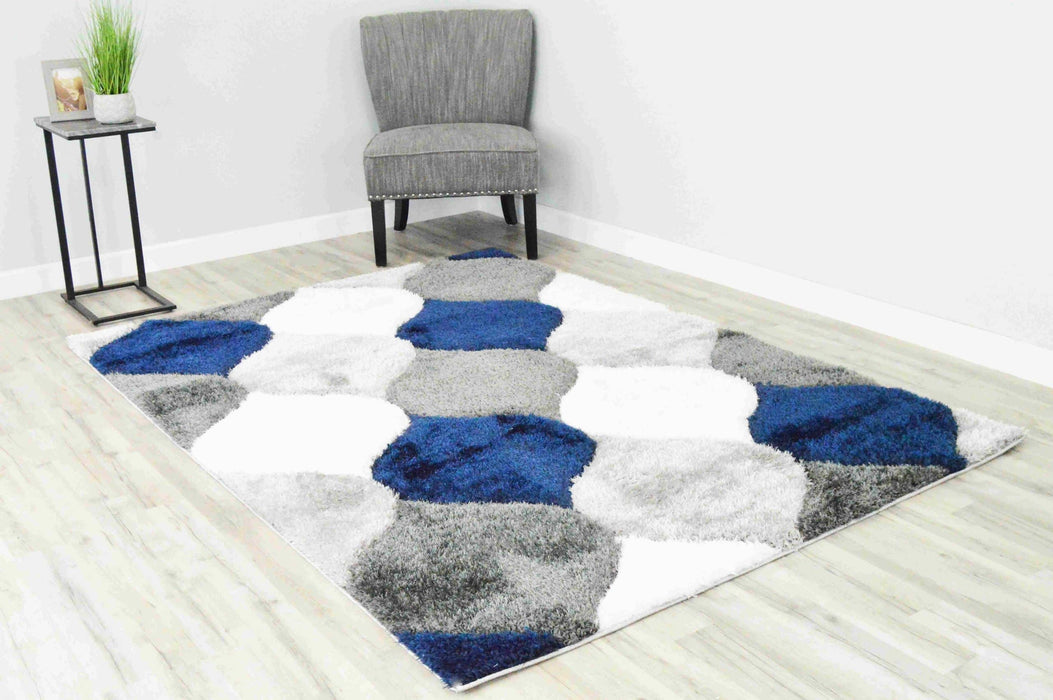 4D SHAGGY Rug Design 6488