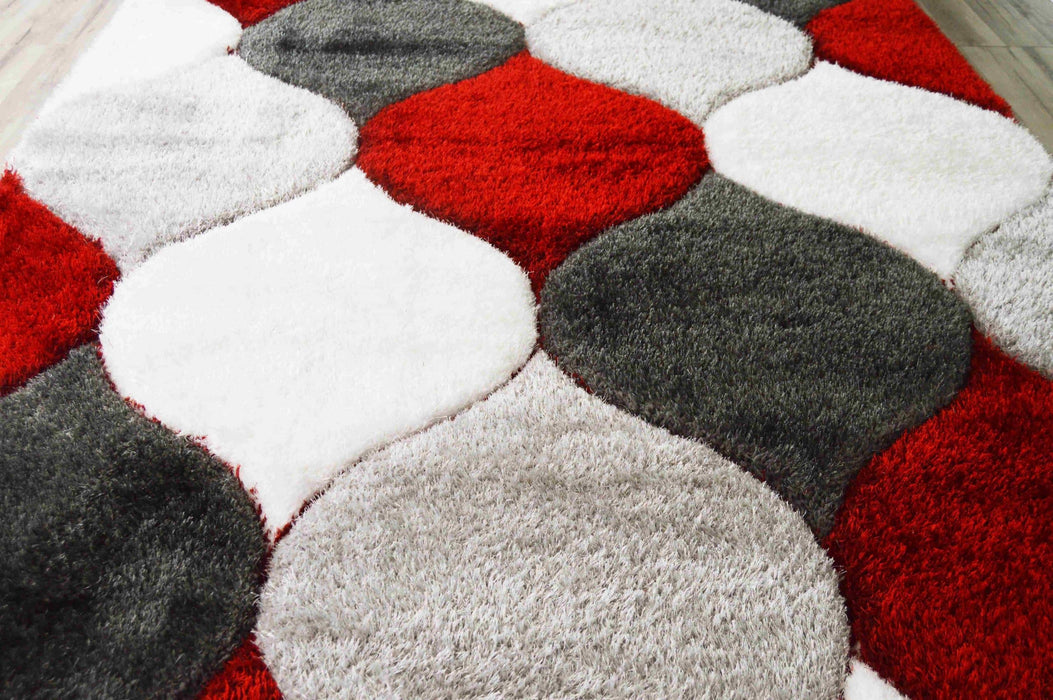 4D SHAGGY Rug Design 6488