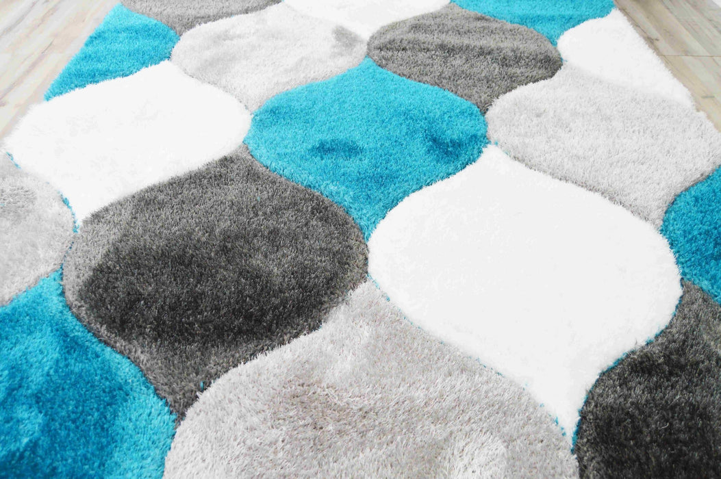 4D SHAGGY Rug Design 6488