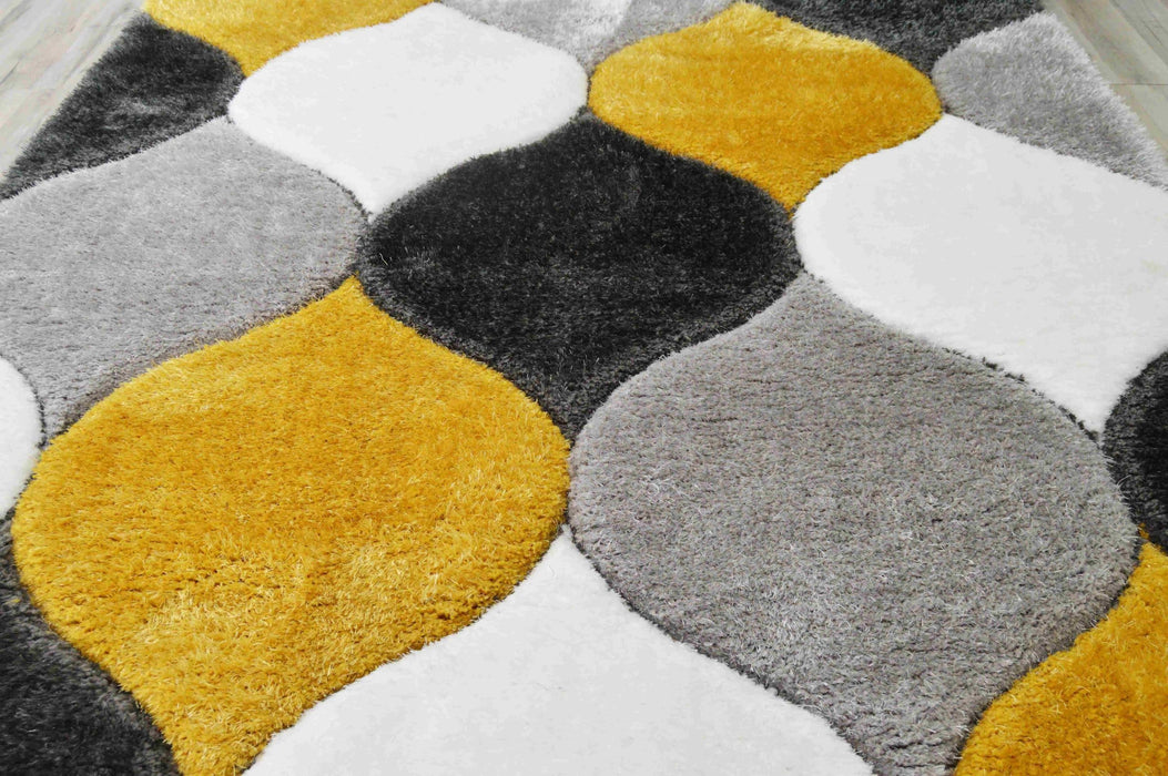 4D SHAGGY Rug Design 6488