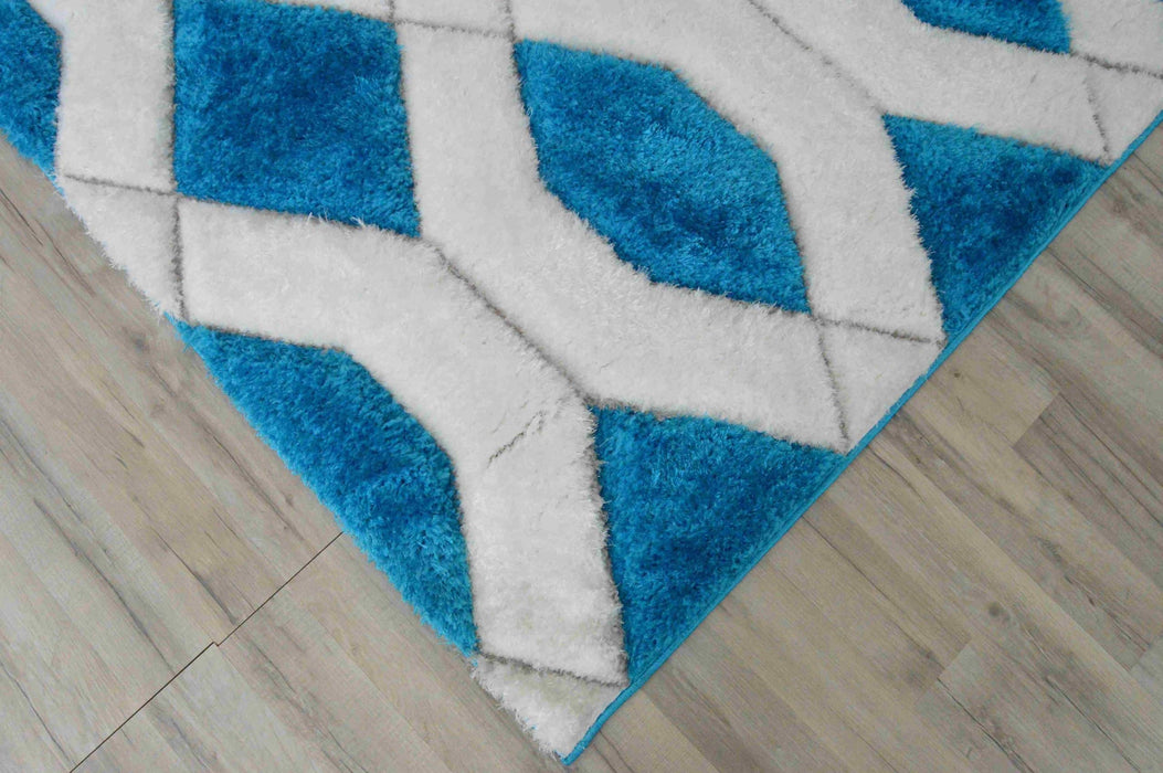 4D SHAGGY Rug Design 6490