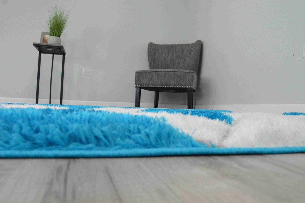 4D SHAGGY Rug Design 6490