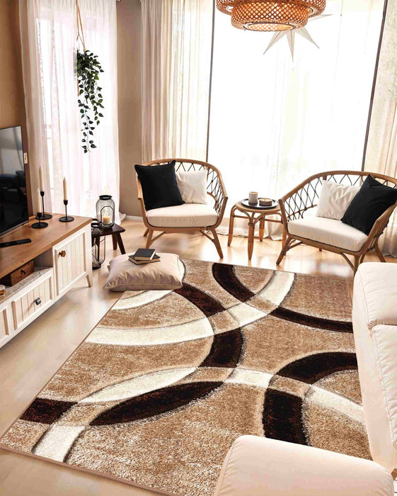 4D SHAGGY Rug Design 6491