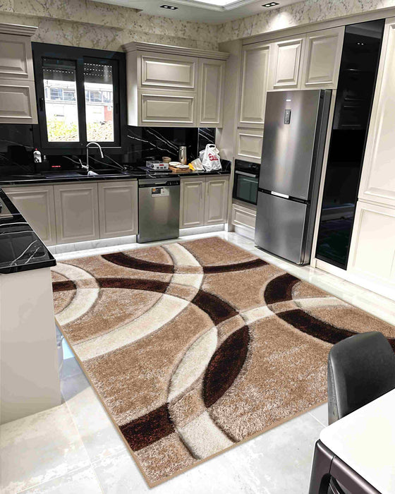 4D SHAGGY Rug Design 6491