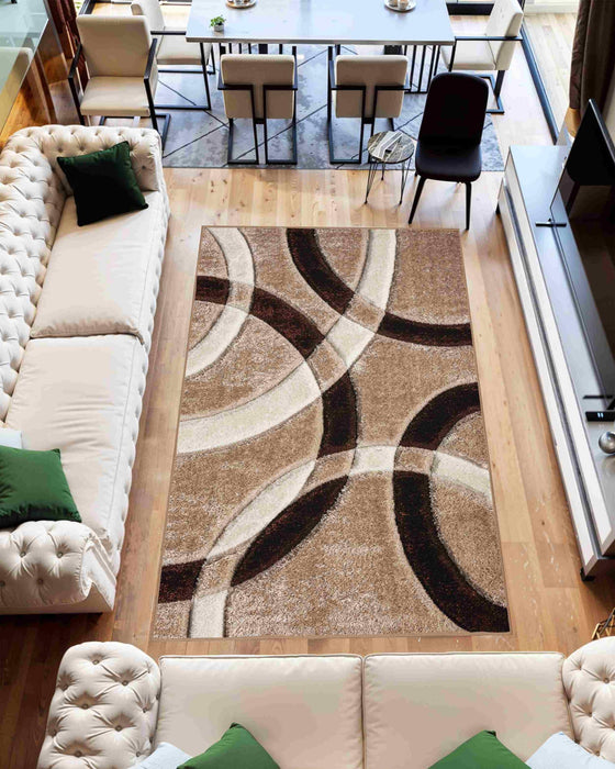 4D SHAGGY Rug Design 6491
