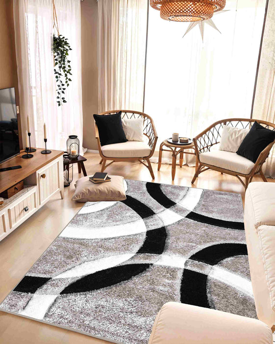 4D SHAGGY Rug Design 6491