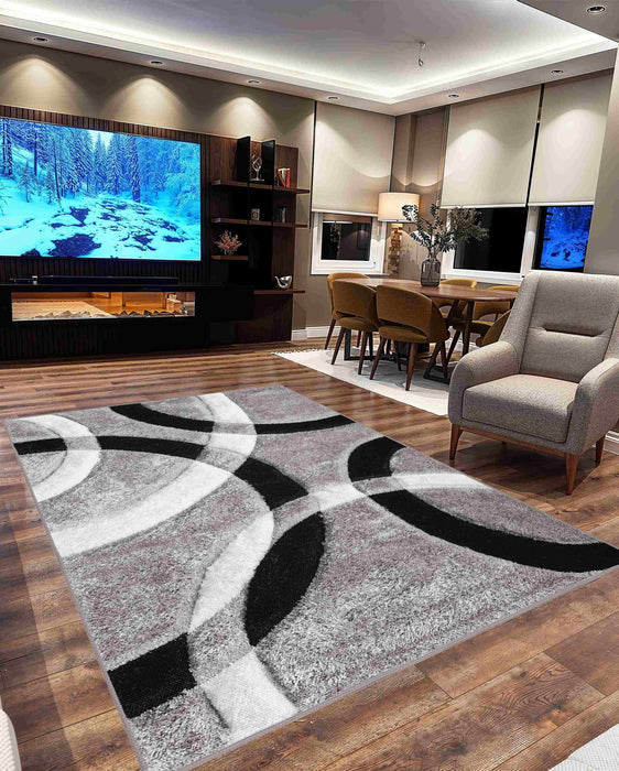 4D SHAGGY Rug Design 6491