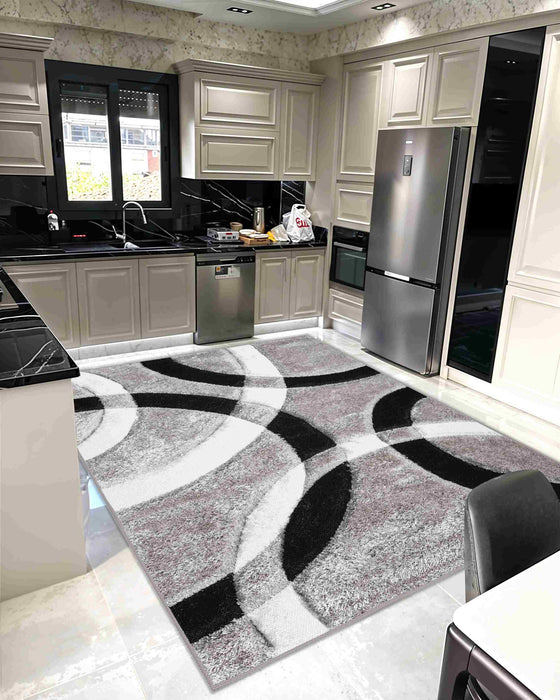 4D SHAGGY Rug Design 6491