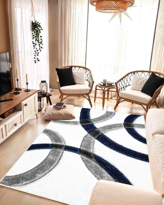 4D SHAGGY Rug Design 6491