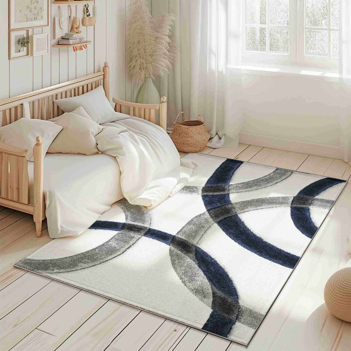 4D SHAGGY Rug Design 6491