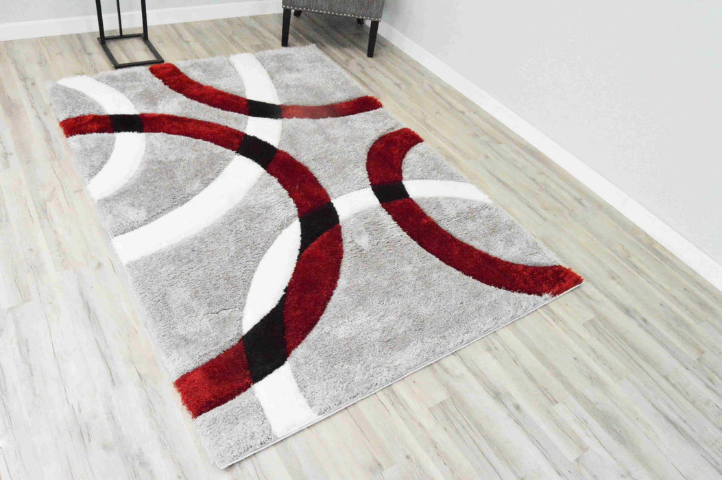 4D SHAGGY Rug Design 6491