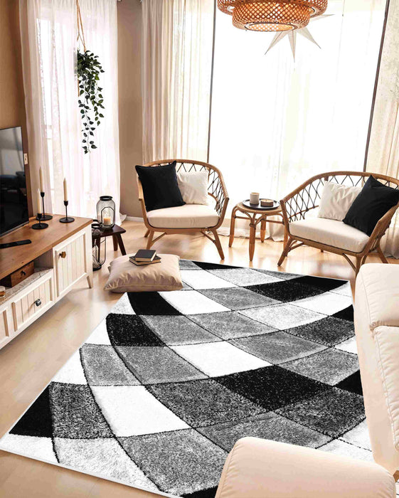 4D SHAGGY Rug Design 6492