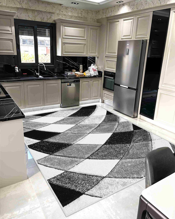 4D SHAGGY Rug Design 6492