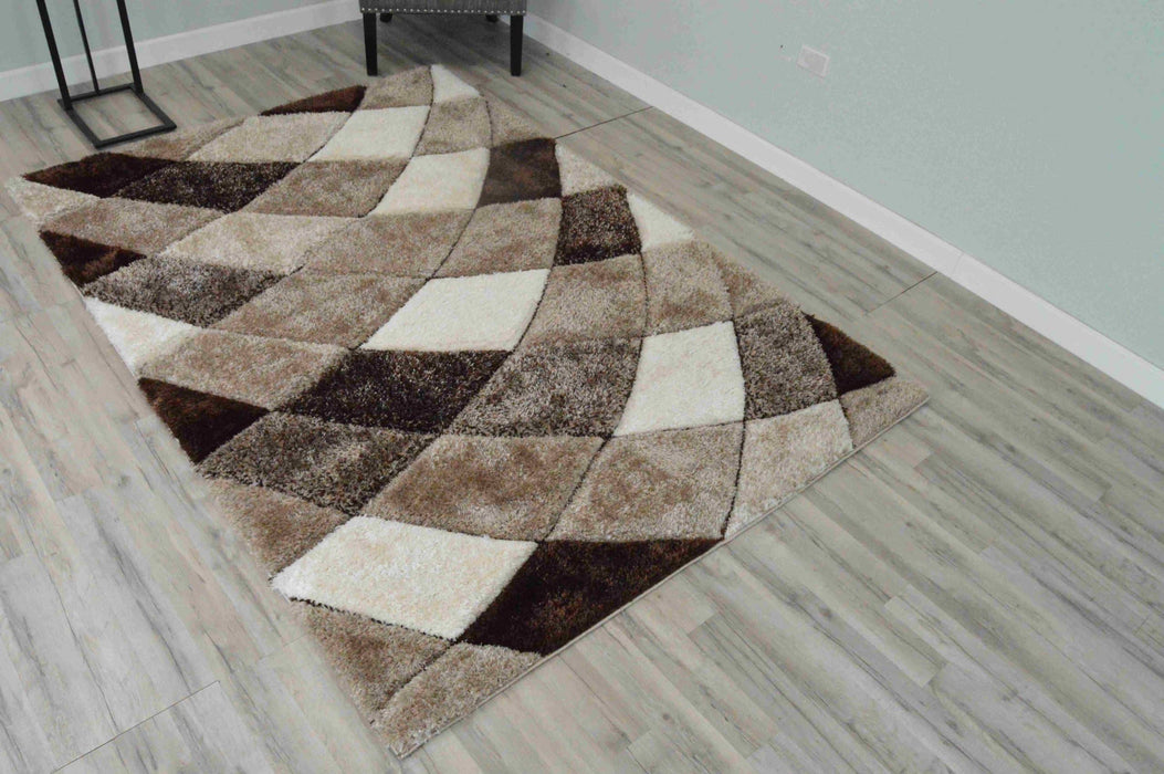 4D SHAGGY Rug Design 6492