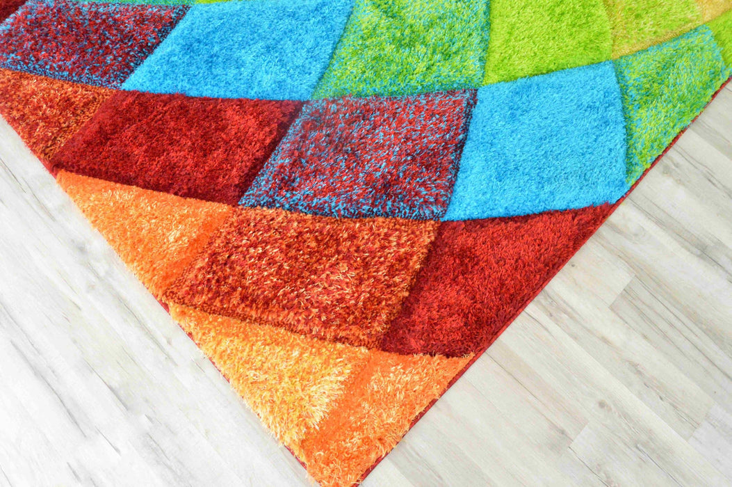 4D SHAGGY Rug Design 6492
