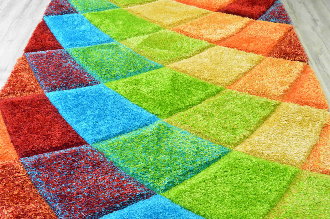 4D SHAGGY Rug Design 6492