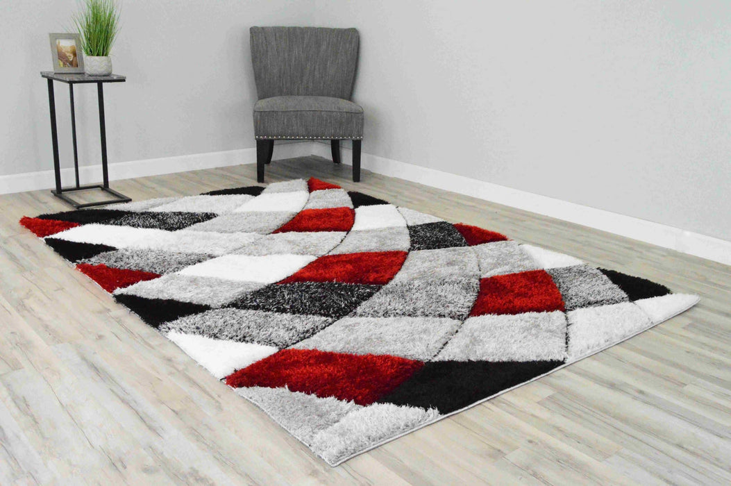 4D SHAGGY Rug Design 6492