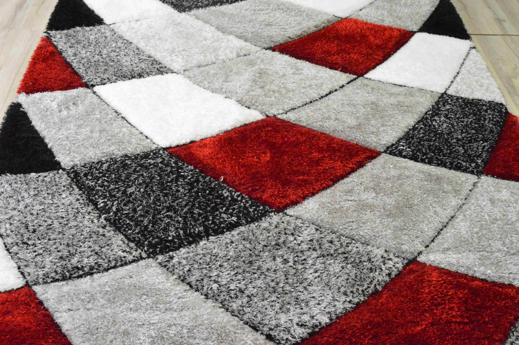 4D SHAGGY Rug Design 6492