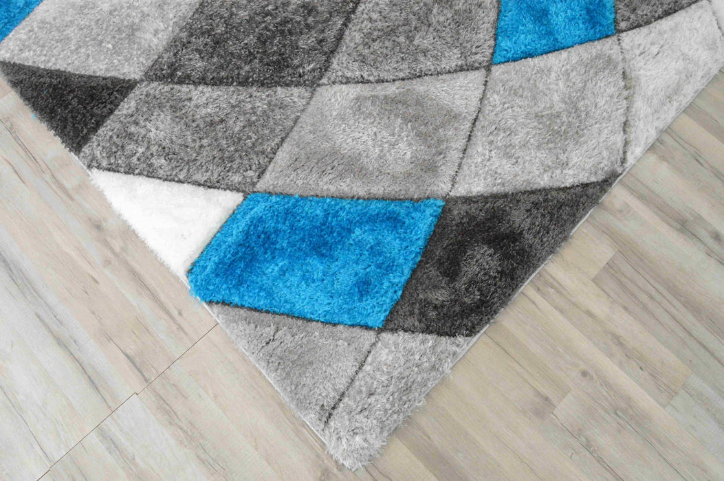4D SHAGGY Rug Design 6492