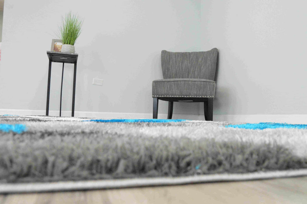 4D SHAGGY Rug Design 6492