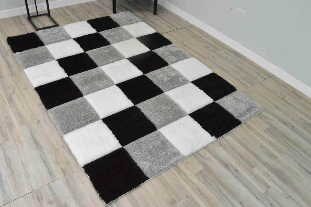 4D SHAGGY Rug Design 6493