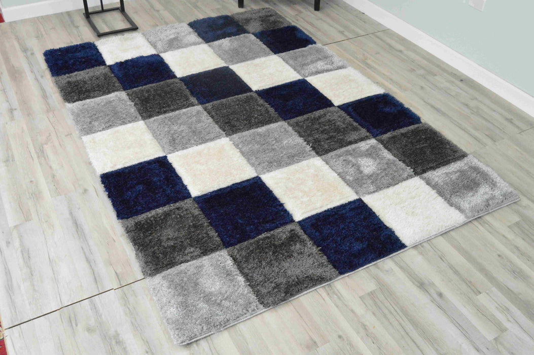 4D SHAGGY Rug Design 6493