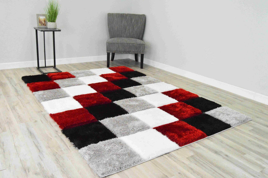 4D SHAGGY Rug Design 6493