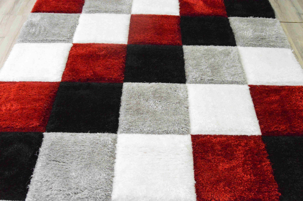4D SHAGGY Rug Design 6493