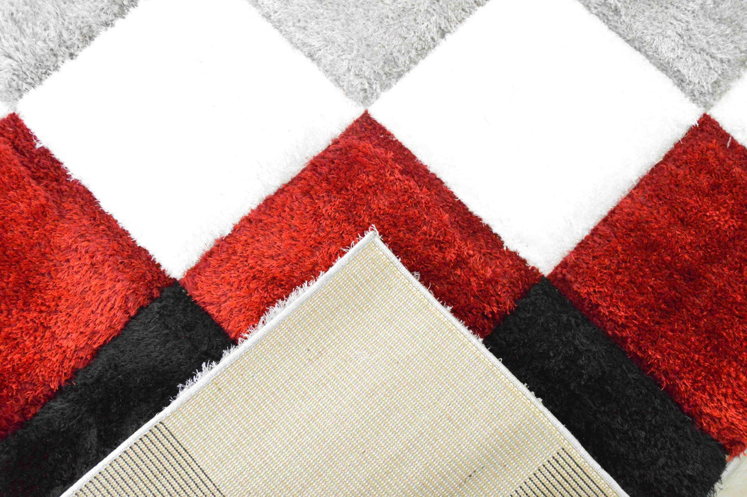 4D SHAGGY Rug Design 6493