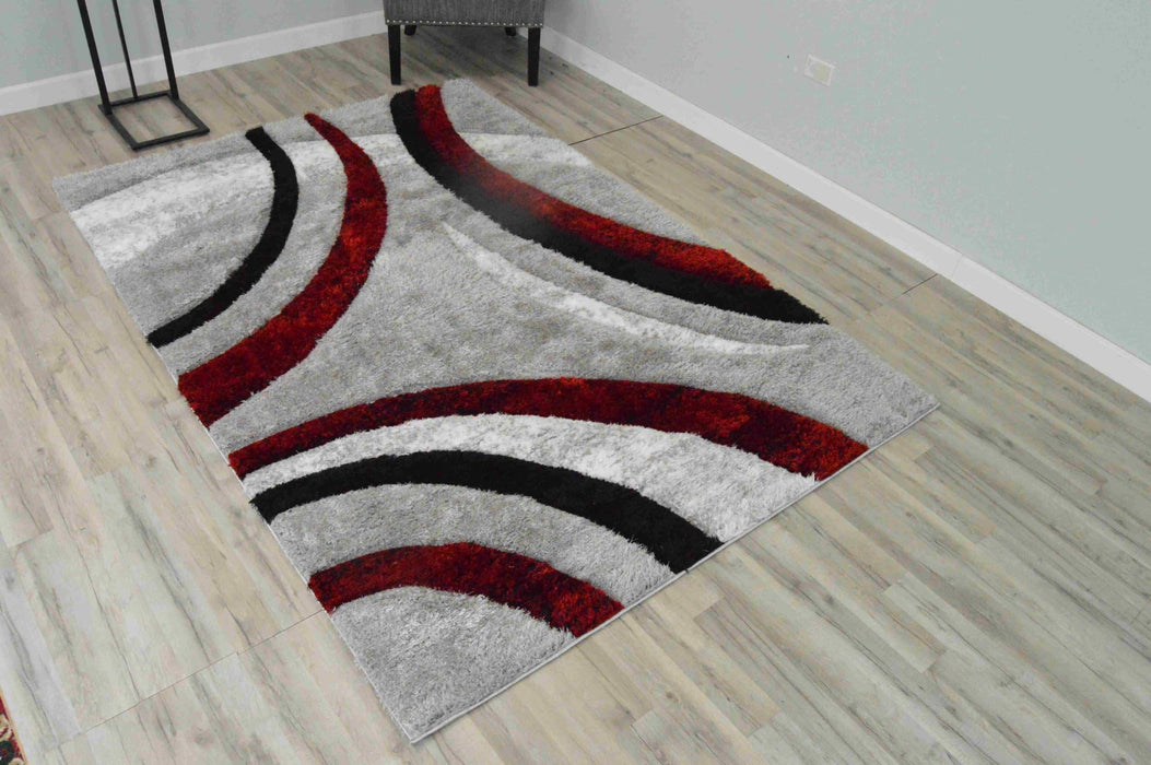 4D SHAGGY Rug Design 6495
