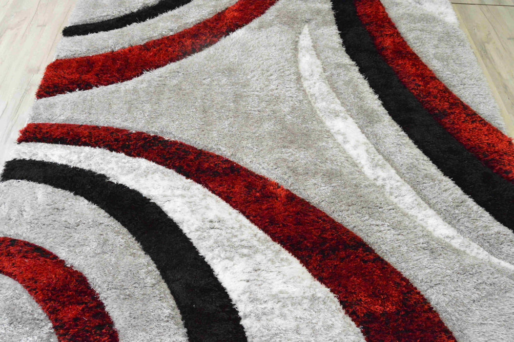 4D SHAGGY Rug Design 6495