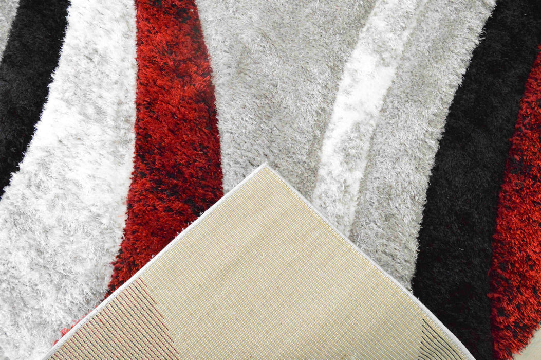 4D SHAGGY Rug Design 6495