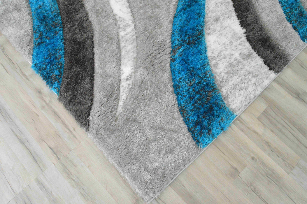 4D SHAGGY Rug Design 6495