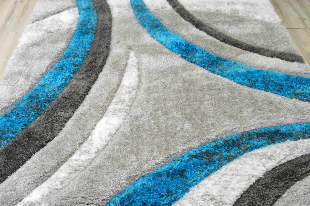 4D SHAGGY Rug Design 6495