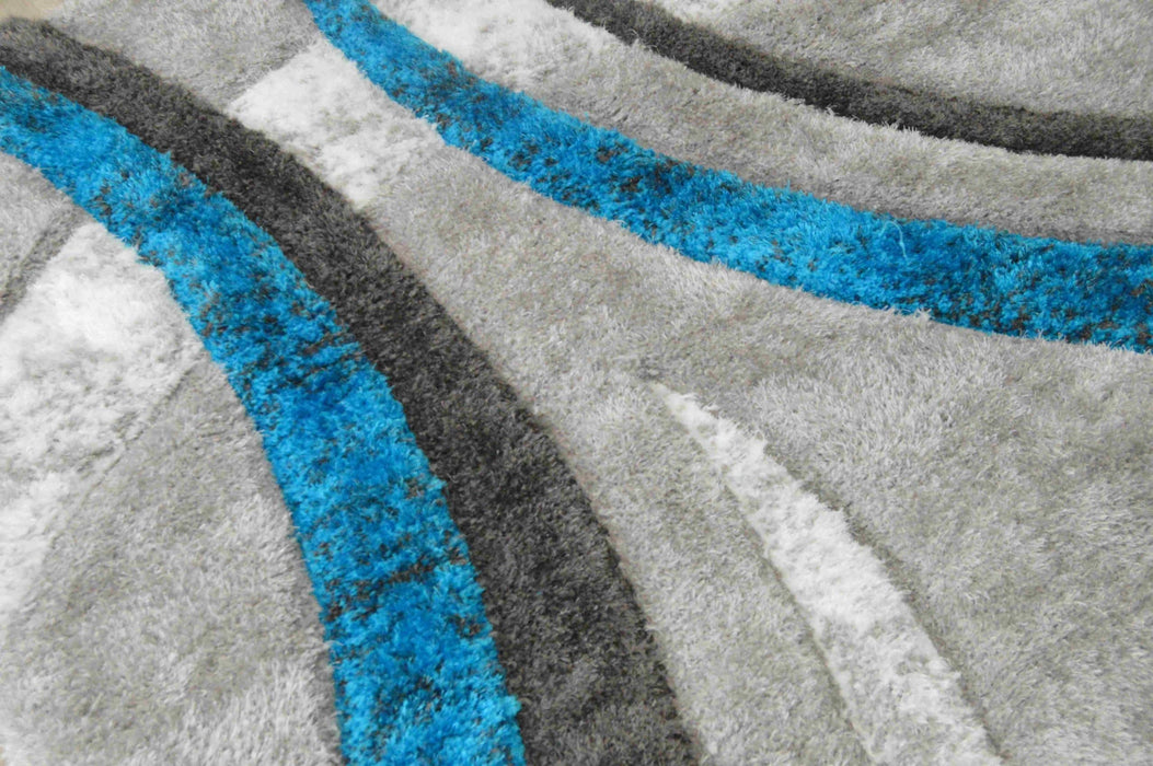 4D SHAGGY Rug Design 6495