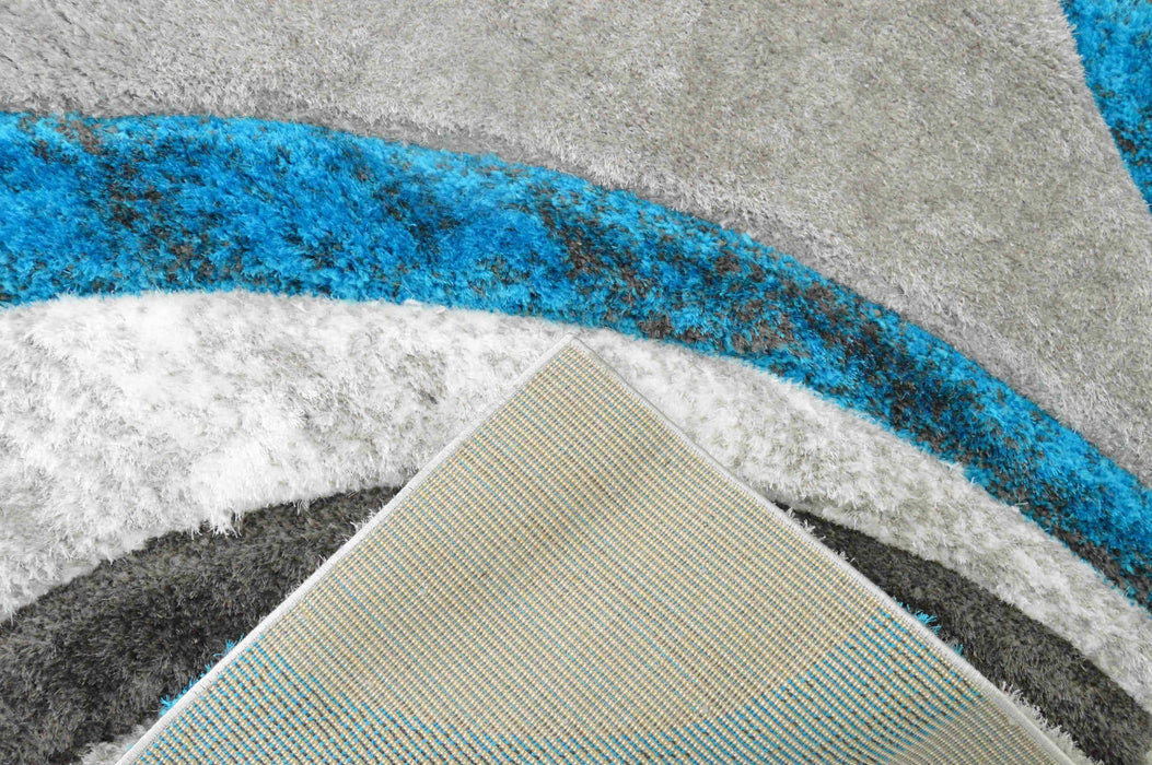 4D SHAGGY Rug Design 6495