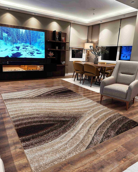 4D SHAGGY Rug Design 6496