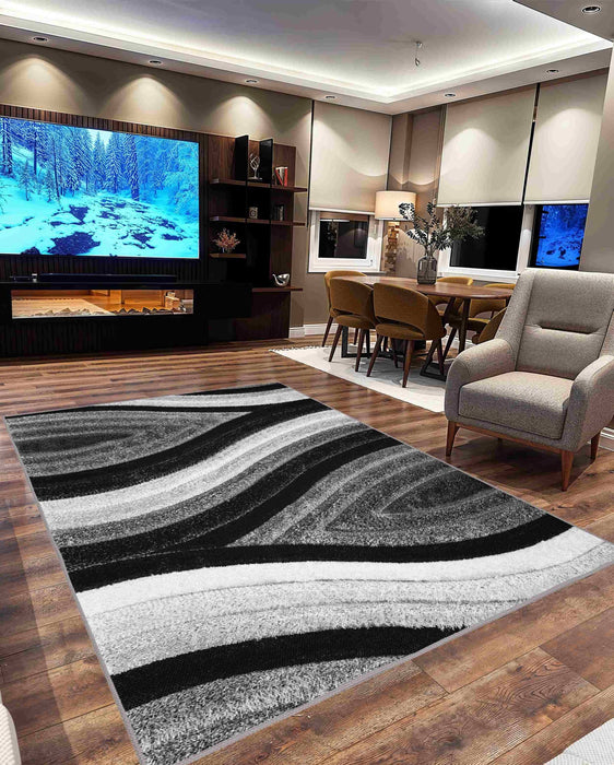 4D SHAGGY Rug Design 6496