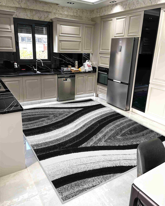 4D SHAGGY Rug Design 6496