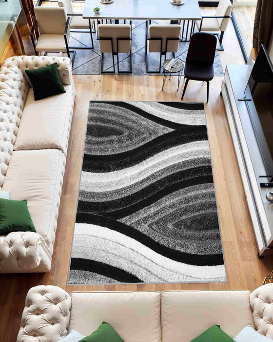 4D SHAGGY Rug Design 6496