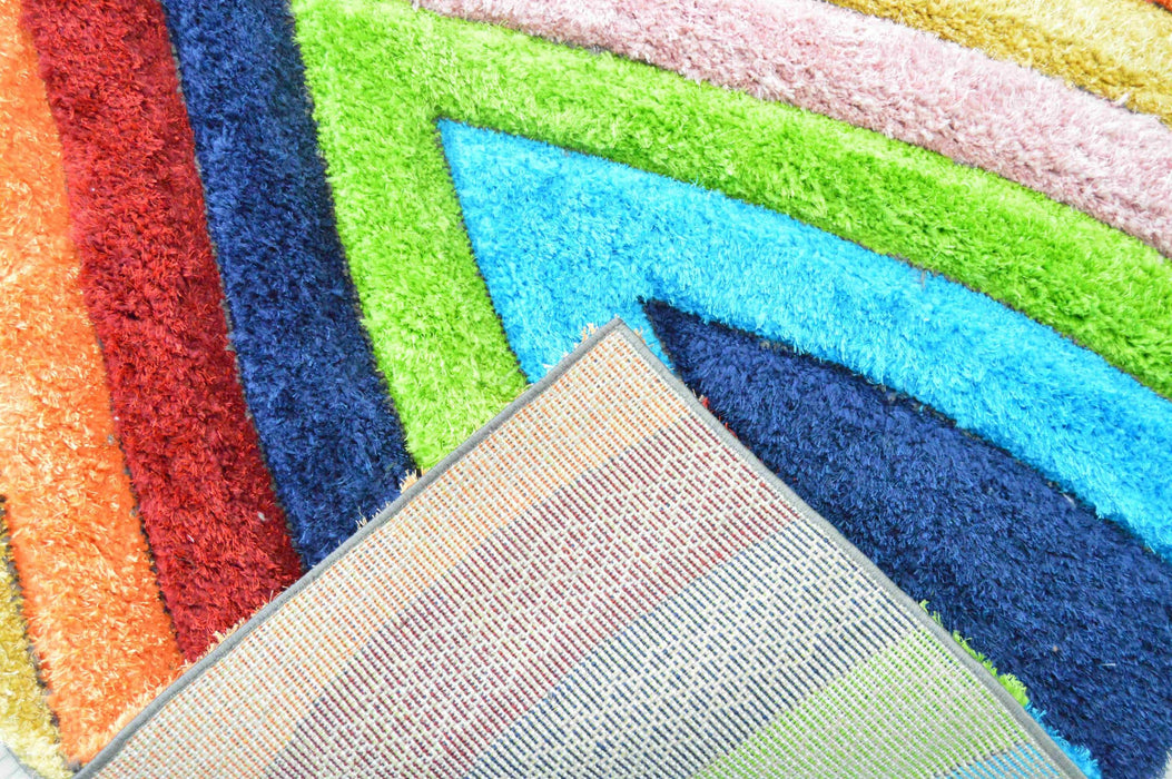 4D SHAGGY Rug Design 6496