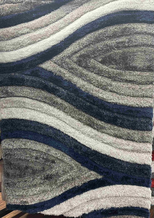 4D SHAGGY Rug Design 6496