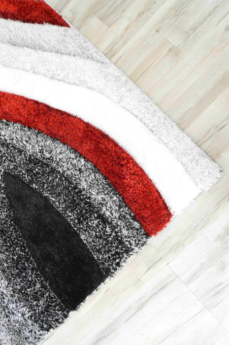 4D SHAGGY Rug Design 6496