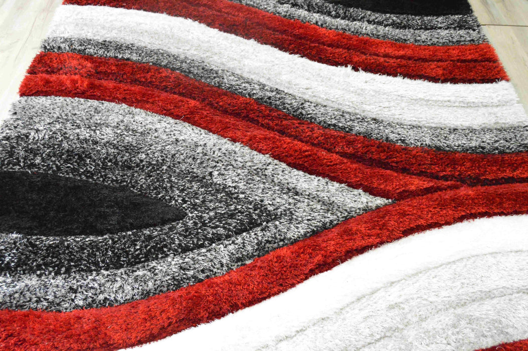 4D SHAGGY Rug Design 6496