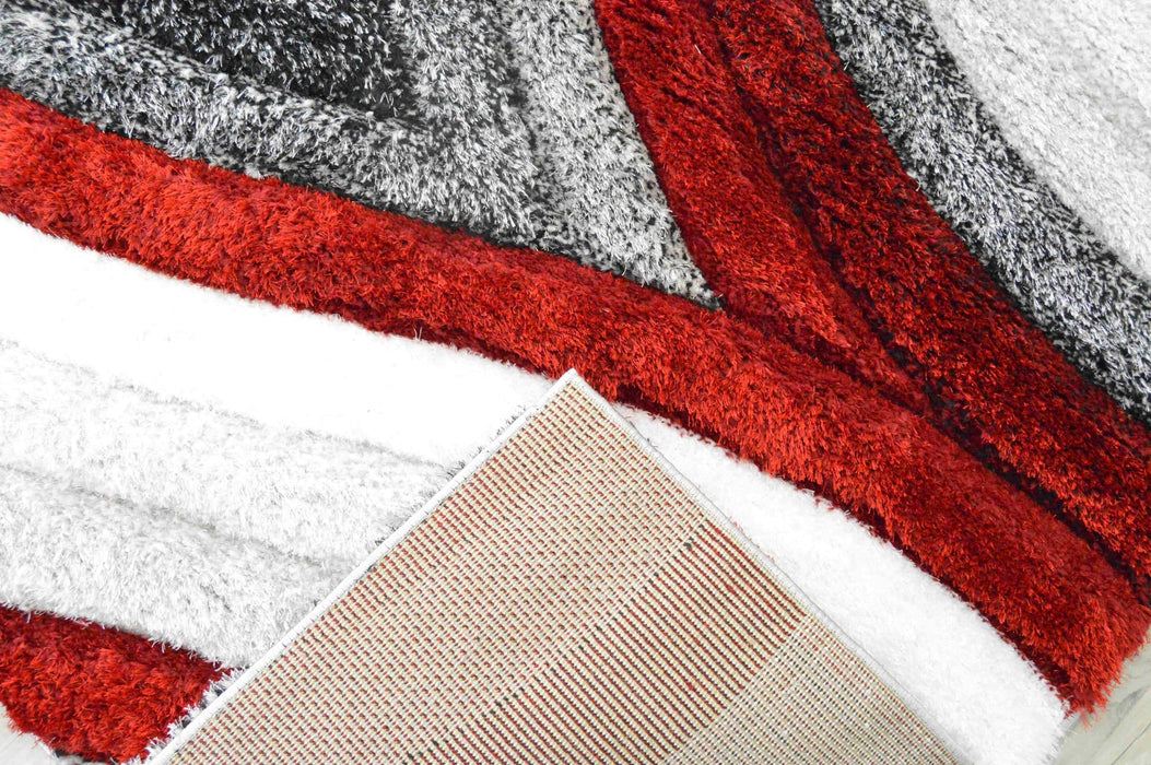 4D SHAGGY Rug Design 6496