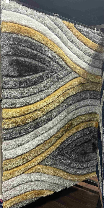 4D SHAGGY Rug Design 6496
