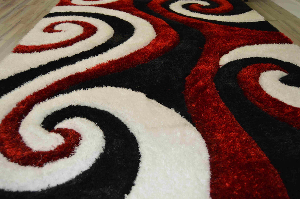 4D SHAGGY Rug Design 6499