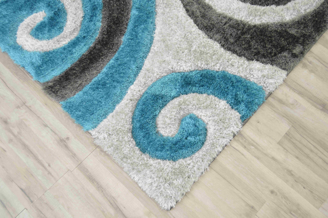 4D SHAGGY Rug Design 6499