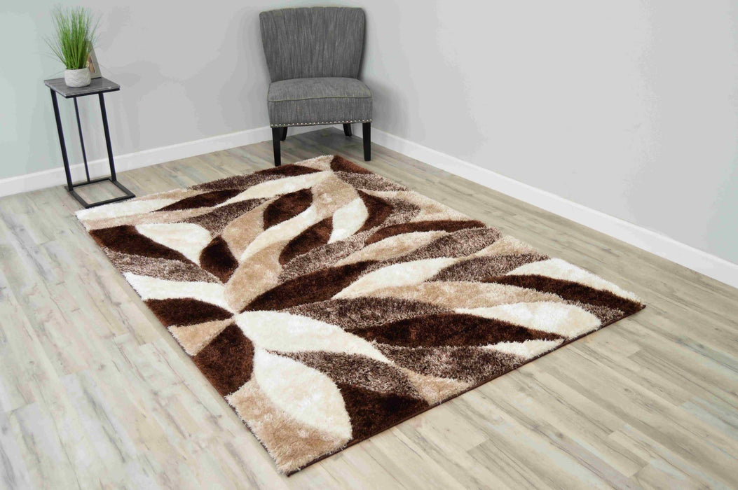 4D Shaggy Rug Design 6994