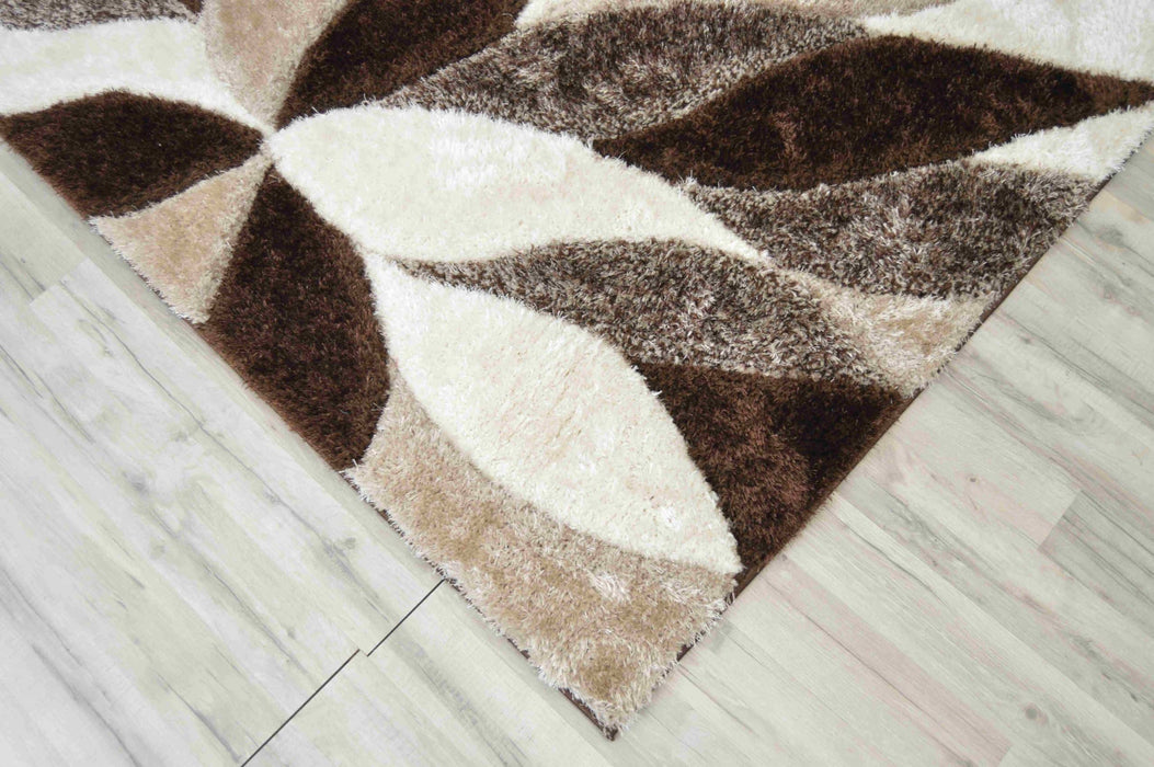 4D Shaggy Rug Design 6994